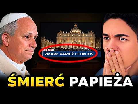 Otwarta Biblia na tle symboliki Kościoła i Watykanu